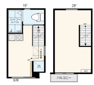 Sera.U NISHIKOYAMA【1階】の間取り
