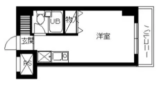 スカイコート西川口第8【5階】の間取り