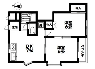 コートヤヨイ【3階】の間取り