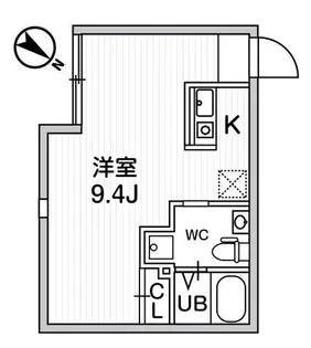 Le Clair代々木【3階】の間取り