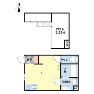 ル・シャ東船橋【1階】の間取り