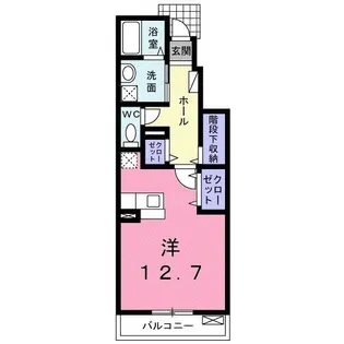 A&Kハイツ【1階】の間取り