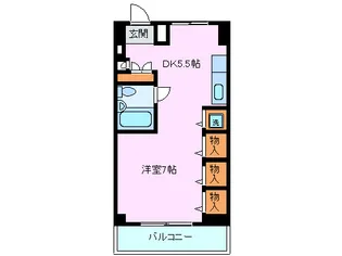 KOHWAビル【4階】の間取り