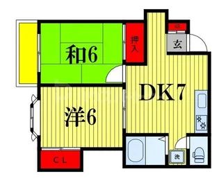 ストークハイツM・A【1階】の間取り
