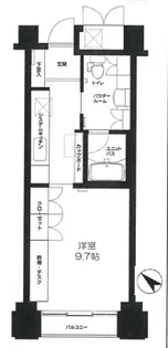 グリーンコアL渋谷【2階】の間取り