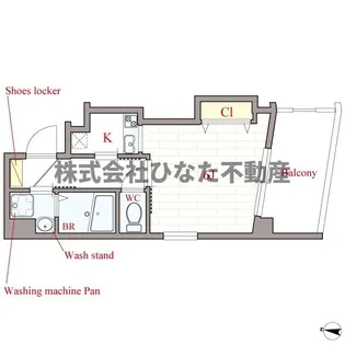 FROST【10階】の間取り