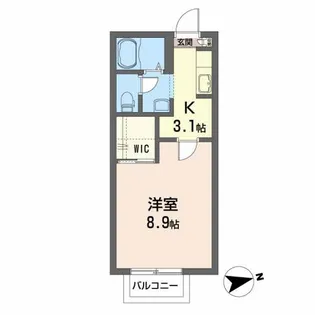 コリーヌ【2階】の間取り