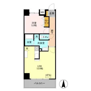 RioGrand(リオ グランデ)【5階】の間取り