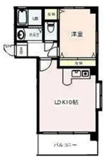 フラットタムラ【5階】の間取り