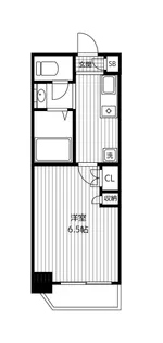 エルニシア横浜蒔田【2階】の間取り
