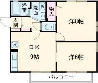 エスペランサ・セグード【2階】の間取り