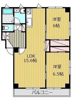 ルミエール東海岸【3階】の間取り