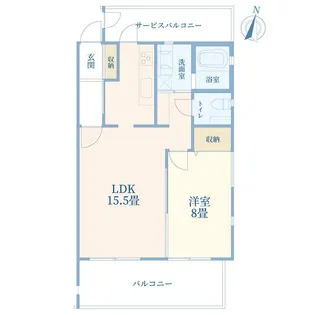 GRACE COURT【3階】の間取り