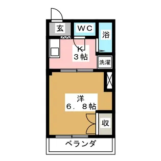 ピロティ・ソレイユ【3階】の間取り