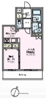 アイルプレミアム東京上石神井【3階】の間取り