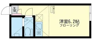 ユナイト反町オルティス【2階】の間取り