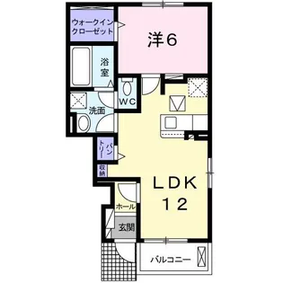 メゾン・ド・アム-ル I【1階】の間取り