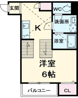 IMPERIAL中村【2階】の間取り