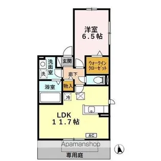 Will Excel B【1階】の間取り