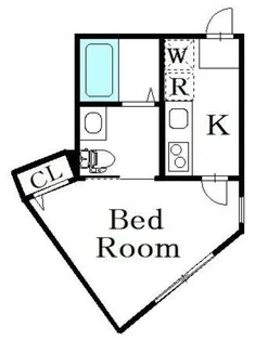 DECOR BLOCCO OYAMA Uno【5階】の間取り