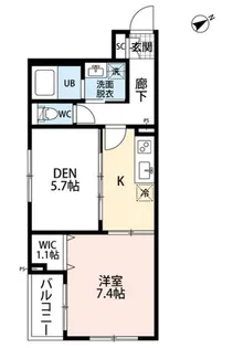 プレール・ドゥーク成増II【1階】の間取り