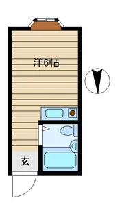 ミモザ【1階】の間取り