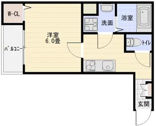 REGIES八尾駅前【2階】の間取り