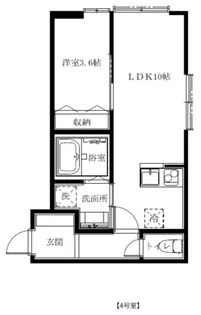 TocA西新井【1階】の間取り