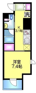 アトラス秋葉原CALMODE【3階】の間取り