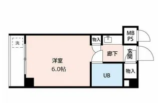 JLBグランエクリュ立川【3階】の間取り