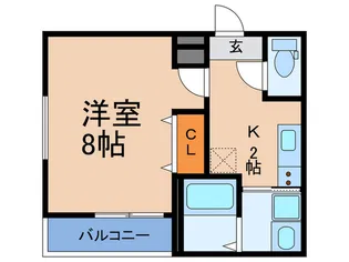 フジパレス杉本町駅西VI番館【3階】の間取り