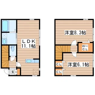 Frais970 Dの間取り