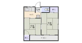 恵山荘【2階】の間取り