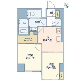 駒込サマリヤマンション【3階】の間取り