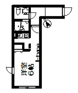 モデュロール武蔵野中町【3階】の間取り