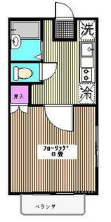 ステーションサイド狐ヶ崎【2階】の間取り