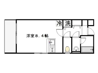 ピュアヴァレイ梶ケ谷【3階】の間取り