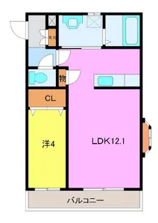グリフィンドール【2階】の間取り