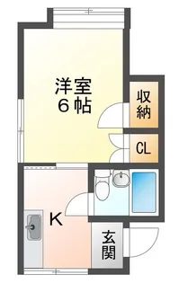 サンクラブ新和2【2階】の間取り