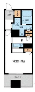 メトロタワー山下町【6階】の間取り