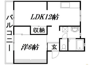 静岡県浜松市中央区曳馬2【マンション】の間取り