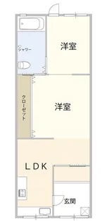 大阪府大阪市生野区鶴橋4【一戸建】の間取り