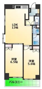 静岡馬渕エンブルコート【10階】の間取り