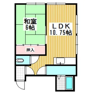 大海ビル【2階】の間取り