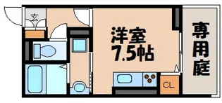 LUCE船越【1階】の間取り