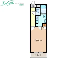 星見坂【3階】の間取り