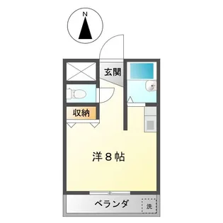 ファーストステージ町屋【2階】の間取り