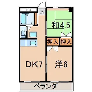 メゾン信夫ヶ丘【3階】の間取り