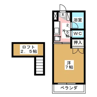 グランディオーヤマ【3階】の間取り