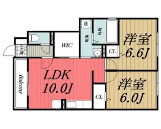 千葉県千葉市若葉区小倉町【アパート】の間取り